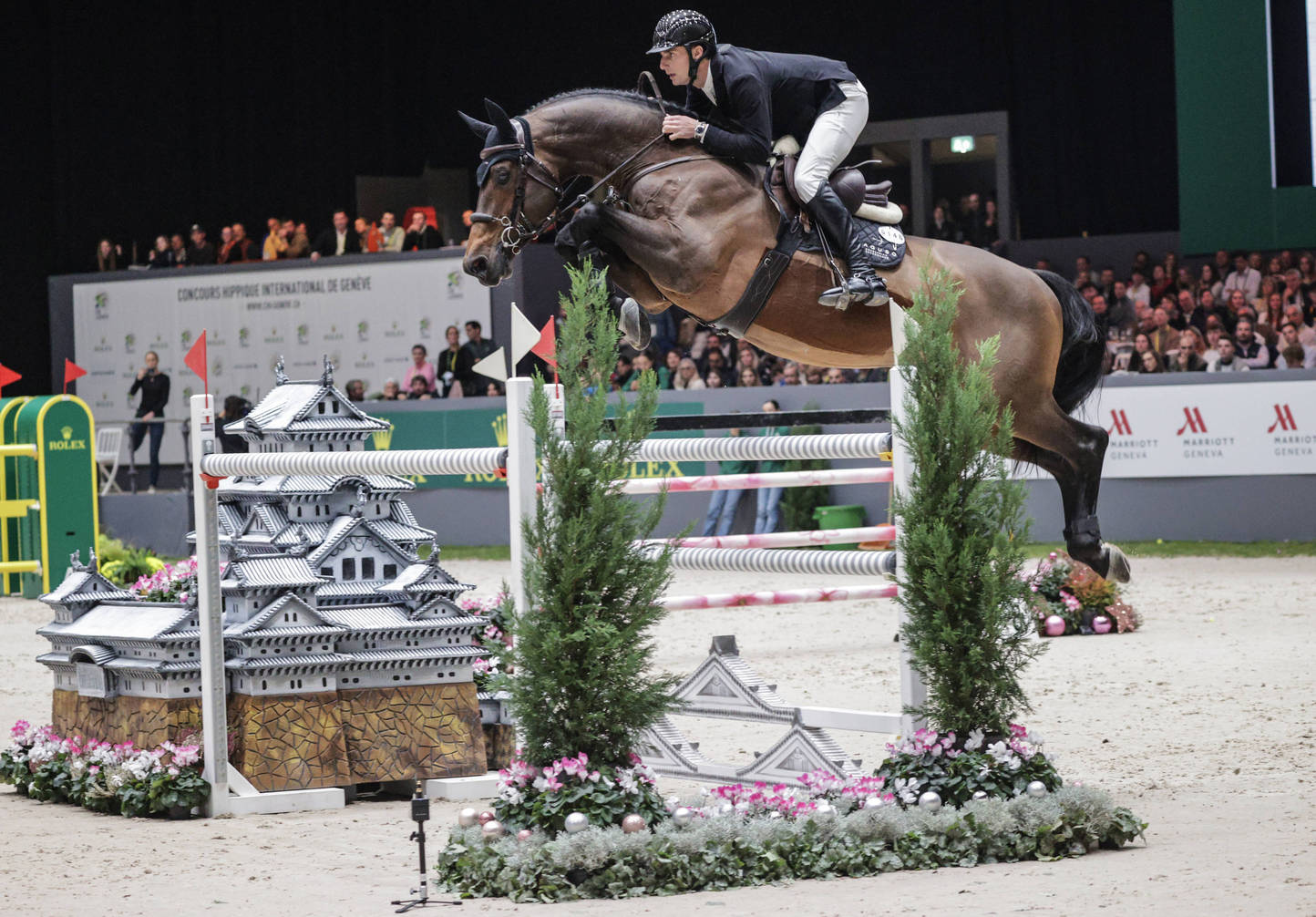 Richard Vogel winner of the Rolex Grand Prix