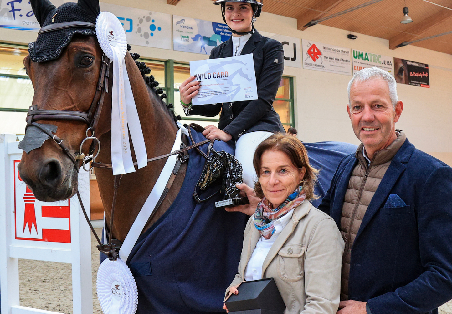 Charlotte Van Wesel wins second U25 Wild Card