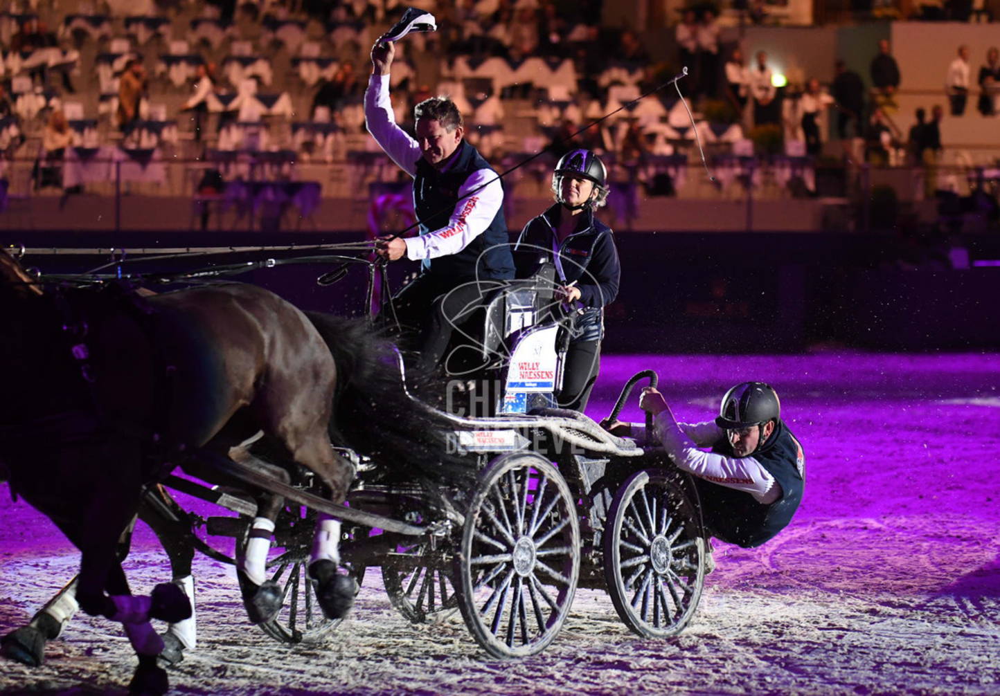 The king is shaken but not beaten