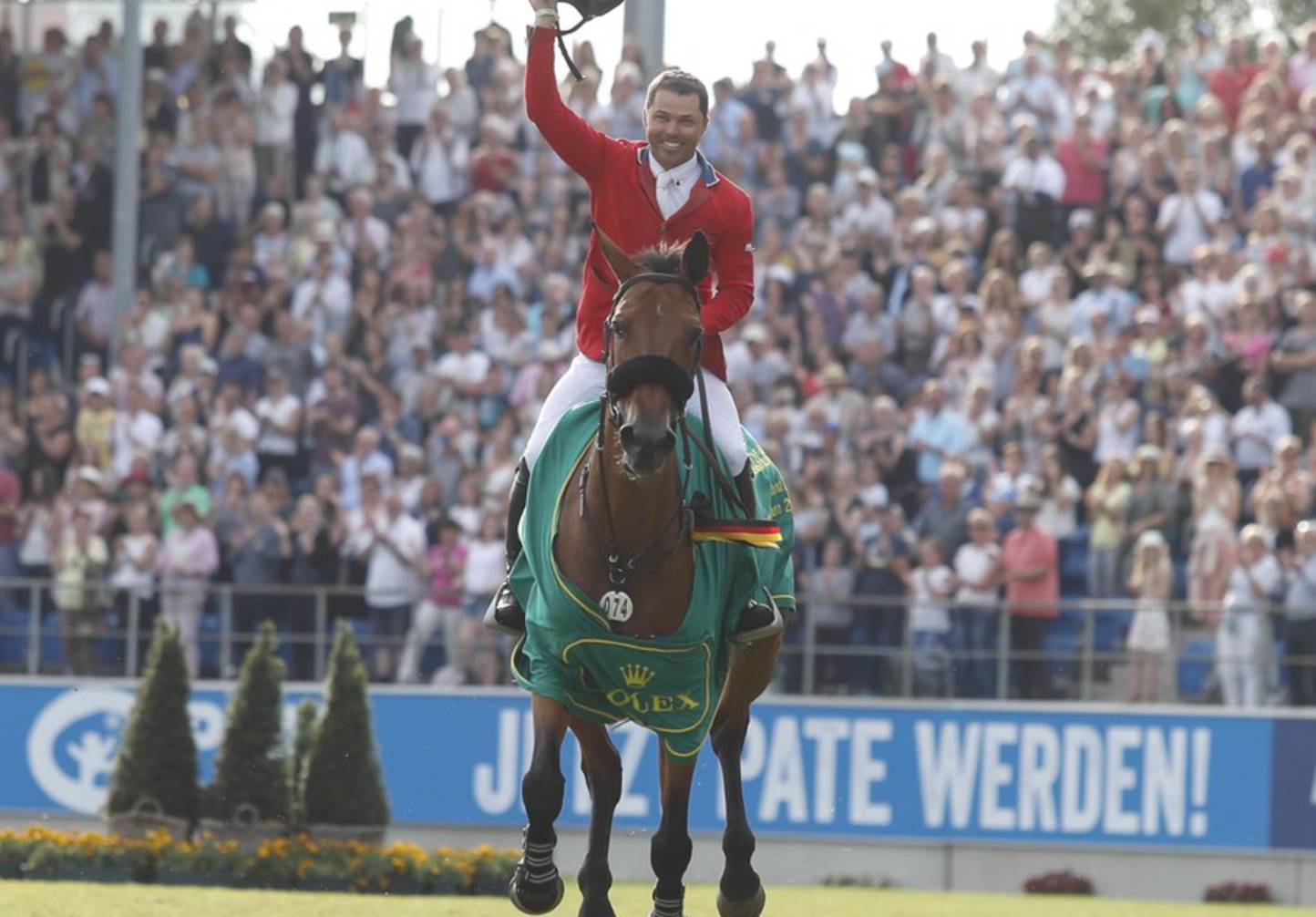 Kent Farrington und Gazelle Sieger im Rolex Grand Prix von Aachen