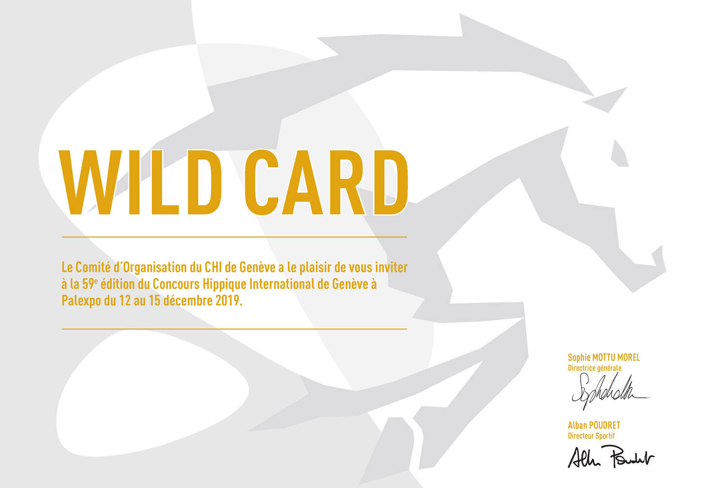 C'est parti pour la saison des Wild Cards 2021!
