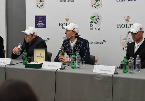 Conférence de presse Grand Prix Rolex
