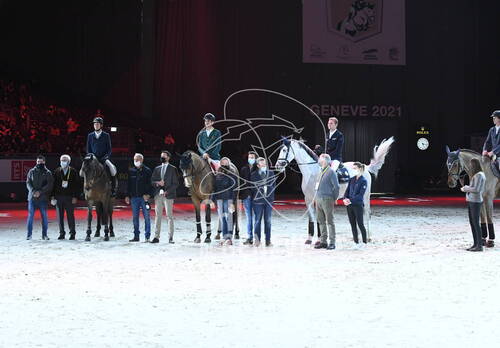 Remise de prix Champion d'Europe