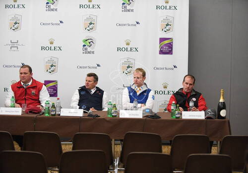 Conférence de presse CM d'attelage