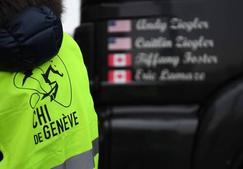 Arrivée des chevaux