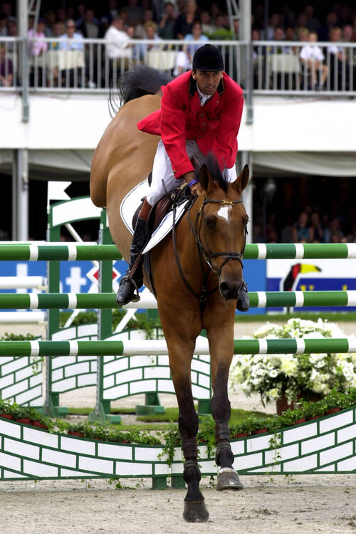 29/06/2001CHAMPIONNAT D'EUROPE DE JUMPINGARNHEMGOLIATHMarc VAN DIJCK