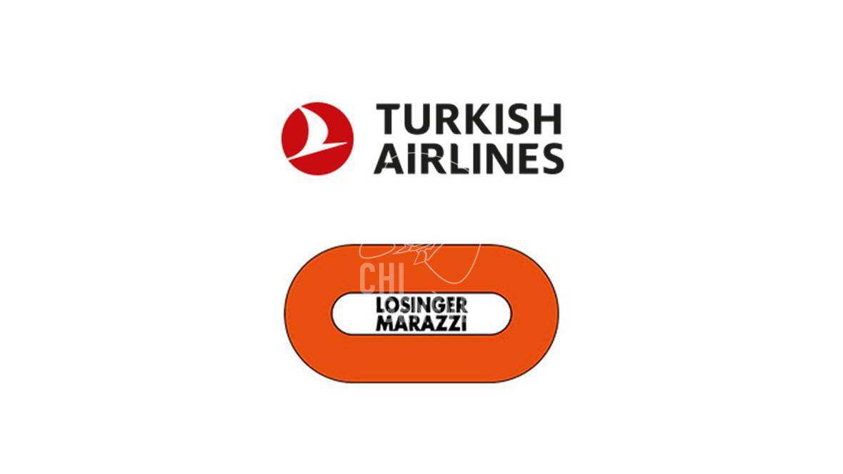 Logo Turkish Airlines et Lorsinger Marazzi